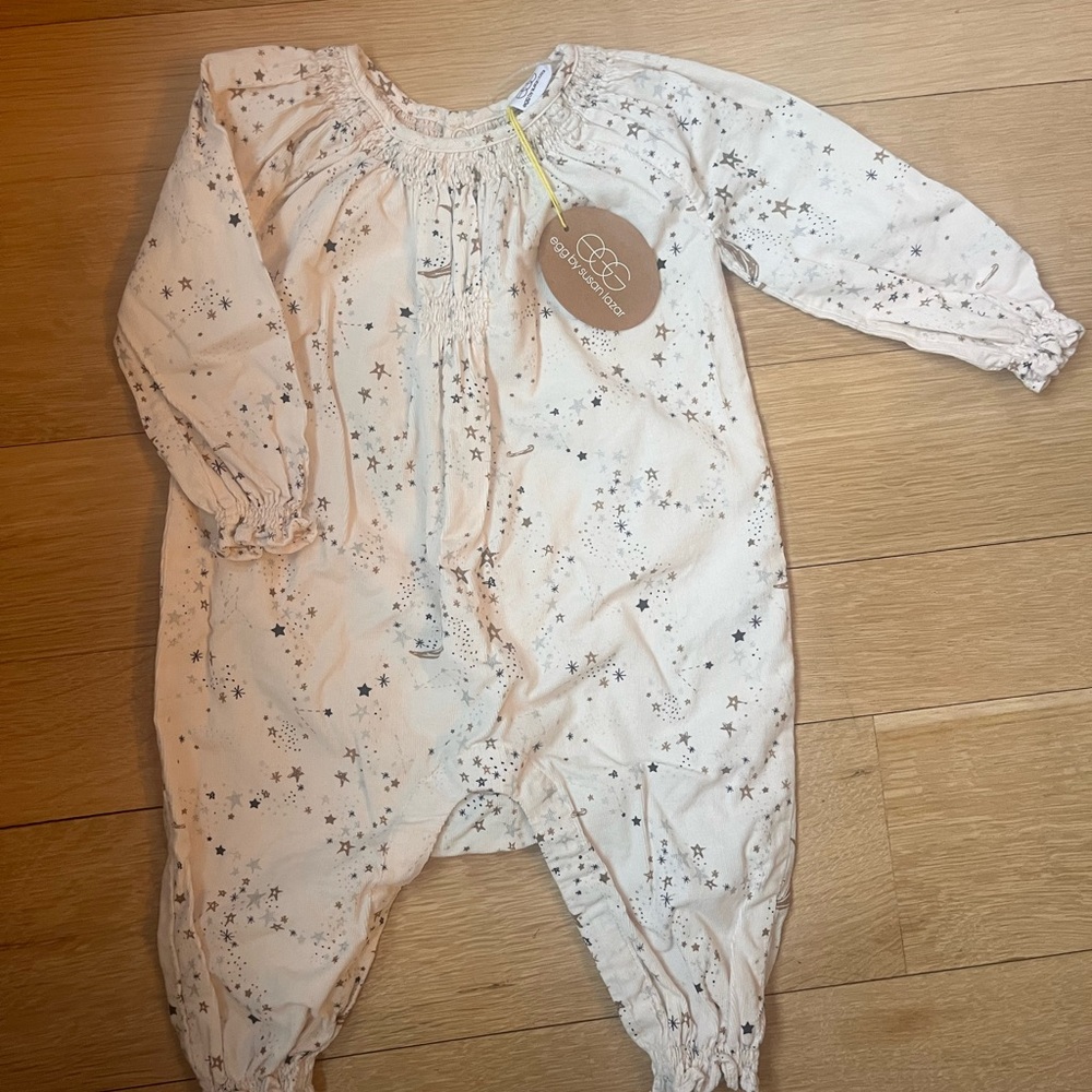 NWT Egg by Susan Lazar Marzia Romper in Ivory